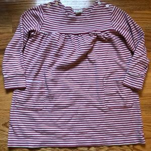 Olive Juice striped dress size medium 5-6
